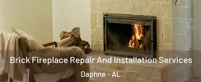  Brick Fireplace Repair And Installation Services Daphne - AL