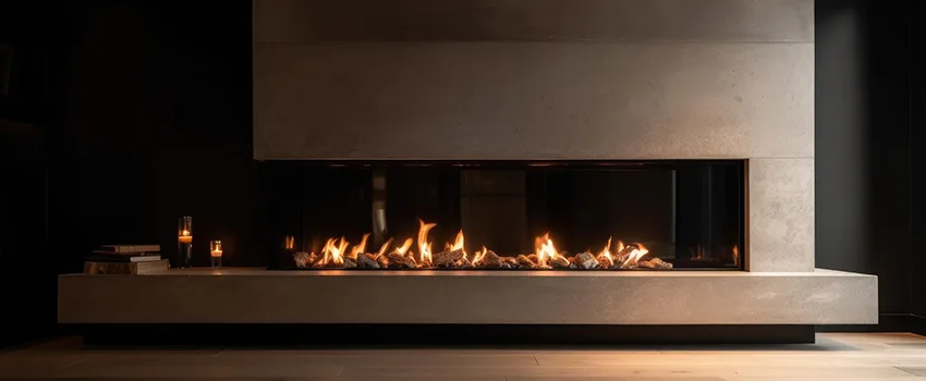 Gas Fireplace Ember Bed Design Services in Daphne, Alabama