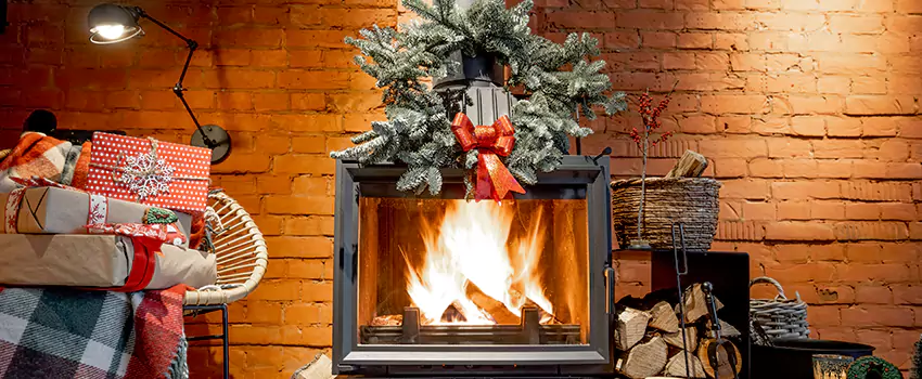 Travis Industries Linear Gas Fireplace Installation in Daphne, Alabama