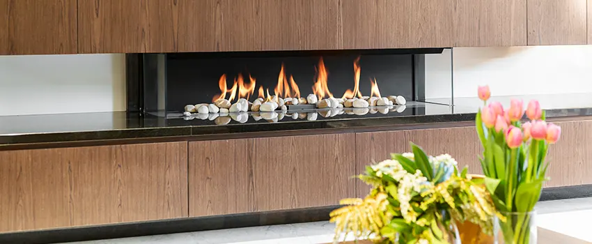 Double-height Fireplace Design Refurbishment in Daphne, Alabama